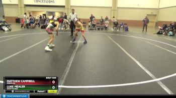 88 lbs Round 1 - Luke Mealer, Unattached vs Matthew Campbell, Ironclad