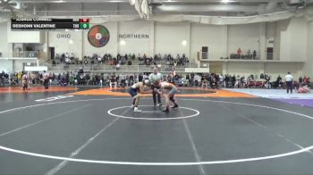 133 lbs Champ. Round 2 - Deshonn Valentine, Thiel vs Joshua Cornell, Heidelberg