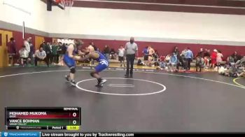 183 lbs Semifinal - Vance Bohman, Green Valley vs Mohamed Mukoma, Basic