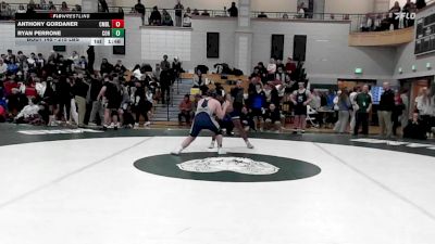 215 lbs Round Of 32 - Anthony Gordaner, Cumberland vs Ryan Perrone, Cohasset