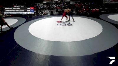 126 lbs Brandon Buzzard, LAWA - Los Angles Wrestling Association vs James Newton-Busalacchi, BAWA-Bay Area Wrestling Association