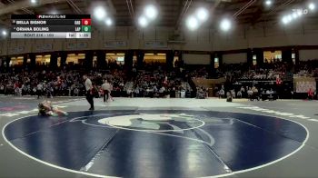 100 lbs Round 2 - Oriana Boling, La Plata vs Bella Signor, Oakdale