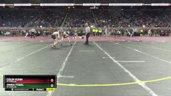 D4-106 lbs Cons. Semi - Owen Fogel, St Louis HS vs Colin Kuhn, St Louis HS