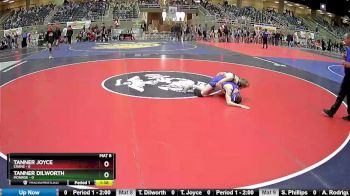 115 lbs Round 3 (4 Team) - Tanner Dilworth, Monroe vs Tanner Joyce, Crane