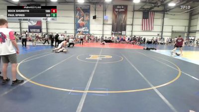 285 lbs Rr Rnd 2 - Matthew Ryder Smith, TNWA Black vs Kasen Hardy, Ragin Raisins Concord HS