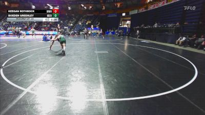 165 lbs Round Of 32 - Keegan Rothrock, Brown vs Boeden Greenley, North Dakota State