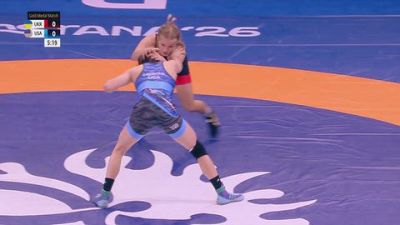 55 kg Finals 1-2 - Nataliia Klivchutska, Ukraine vs Everest Shea Leydecker, United States