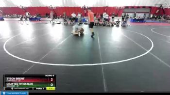 195 lbs Round 3 (4 Team) - Tyson Brent, LeRoy Gold vs Drafted Wrestler, CR Xavier