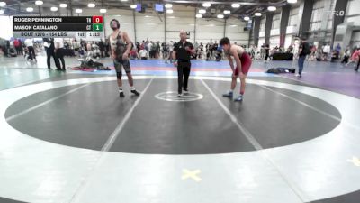 154 lbs Quarterfinal - Ruger Pennington, TN vs Mason Catalano, CT