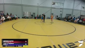 112 lbs 4th Wrestleback (16 Team) - Artemis Eaton, Georgia Blue vs Amelia Murphy, Indiana