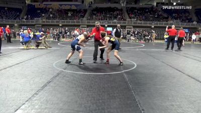 125 lbs Final - Madison Helms, Downingtown West vs Arianna Miller, Central