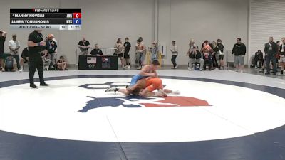 52 kg Champ. Rd Of 64 - Manny Novelli, Avalanche Wrestling Association vs James Yonushonis, M2 Training Center