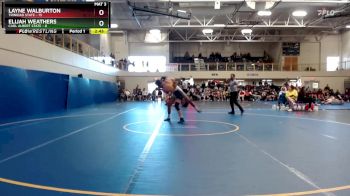 165 lbs Round 3 (6 Team) - Layne Walburton, Trinidad State vs Elijah Weathers, Carl Albert State