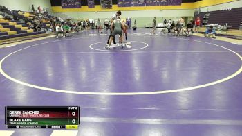 144 lbs Cons. Round 4 - Blake Eads, Team Hammer Academy vs Derek Sanchez, Lawrence Elite Wrestling Club