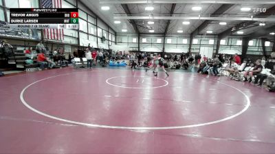 132 lbs Round 7 (8 Team) - DURKE LARSEN, Manti vs Trevor Angus, Uintah B