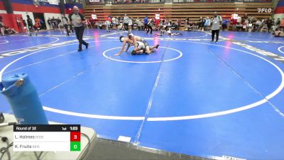 138 lbs Round Of 32 - Landon Holmes, Rogers vs Kale Fruits, Bristow