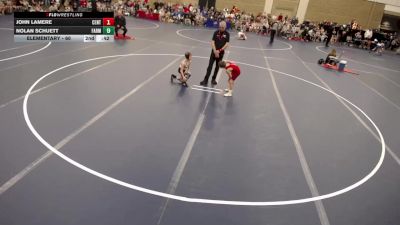Elementary - 68 lbs Mason Calhoun, Centennial vs Maclan Hamilton, Farmington