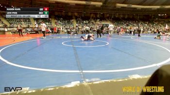 84 lbs Round Of 16 - Kasen Karl, Greater Heights Wrestling vs Levi Pike, Michigan West