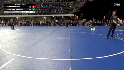 105 lbs 1st Place Match - Henry Metzler, The Complete Wrestler vs Davis Westendorf, Immortal Athletics WC