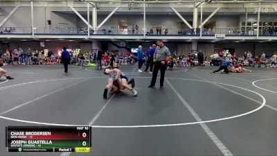 120 lbs Round 6 (10 Team) - Joseph Guastella, Upstate Uprising vs Chase Brodersen, Iron Horse