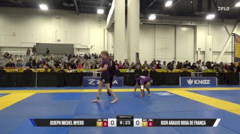 Igor Araujo Rosa De França vs JOSEPH MICHEL MYERS 2025 World IBJJF Jiu-Jitsu No-Gi Championship