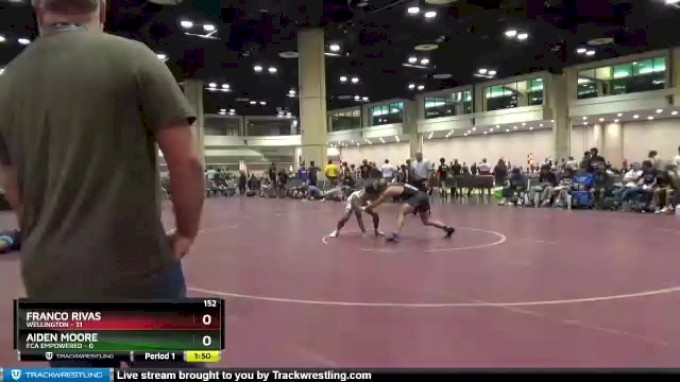 152 lbs Round 6 (10 Team) - Aiden Moore, FCA Empowered vs Franco Rivas ...