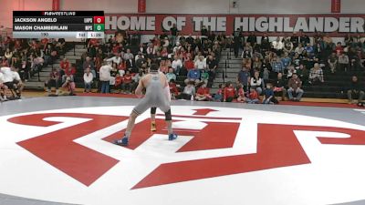 190 lbs Jackson Angelo, Lake Highland Preparatory School vs Mason Chamberlain, Malvern Preparatory School