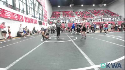 106 lbs Rr Rnd 2 - Max Miner, Prodigy NDT vs Kingston Hartfield 1, OKC Saints Wrestling