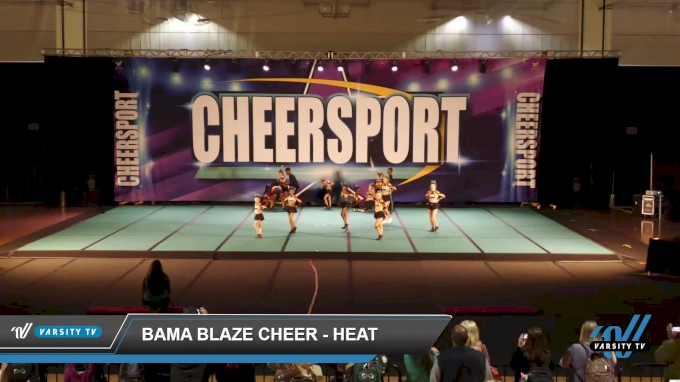 Bama Blaze Cheer - Heat [2022 L4 Junior - D2 Day 1] 2022 CHEERSPORT ...