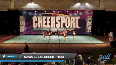 Bama Blaze Cheer - Heat [2022 L4 Junior - D2 Day 1] 2022 CHEERSPORT Cartersville Classic