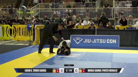 Murilo Gabriel Pontes Morales vs Logan K. Torres Garcia 2025 Pan Kids Jiu-Jitsu IBJJF Championship