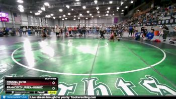 63 lbs Cons. Semi - Yanniel Soto, Mat Demon WC vs Francisco Urrea-munoz, HotShots Wresting