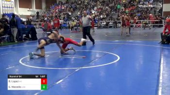 120 lbs Prelims - Blake Lopez, Mt. Carmel vs Sebastian Macedo, Lemoore