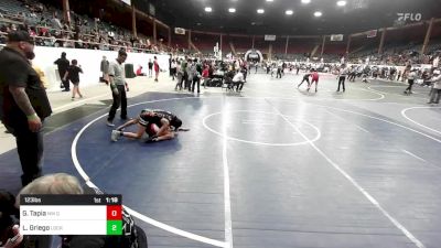 123 lbs Rr Rnd 2 - Genevieve Tapia, NM Gold vs Lacie Griego, Lockjaw WC