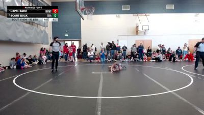 50 lbs Champ. Round 1 - Hazel Park, Mountain Man Wrestling Club vs Scout Buck, Terreton Panthers