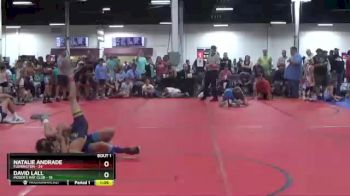 76 lbs Finals (2 Team) - Natalie Andrade, Flemington vs David Lall, Moser`s Mat Club