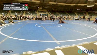 138 lbs Final - Ki`Morah Cathey, HURRICANE WRESTLING ACADEMY vs Miangel Davis Jackson, Team Tulsa Wrestling Club