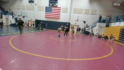 91 lbs Semifinal - Jacob Undem, Rocky Mountain Middle School vs Kade Kirk, Powell Middle School