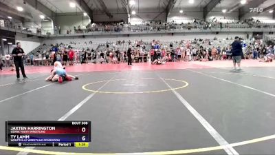 86-90 lbs Round 1 - Ty Lamm, Wentzville Wrestling Federation vs Jaxten Harrington, Ozark Youth Wrestling