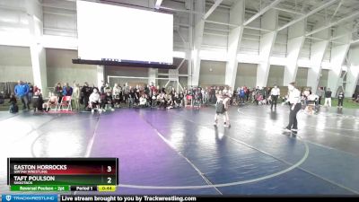 61 lbs Quarterfinal - Taft Poulson, Shootbox vs Easton Horrocks, Uintah Wrestling