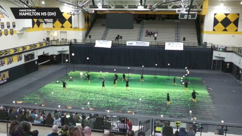 Hamilton HS (OH) "Hamilton OH" at 2026 WGI Guard Avon Regional+