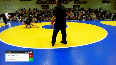 218 lbs Consi Of 4 - Hayden Martin, South Anchorage (AK) vs Brock Rios, Frontier