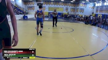 132 lbs Round 4 (8 Team) - Christopher Bussiere, Attack WC vs Cole Webb, Lake Mary Militia WC