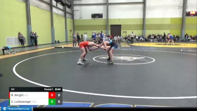 141 lbs Finals (2 Team) - Zane Lucksavage, Colby Community College vs Ryland Wright, Neosho Community College