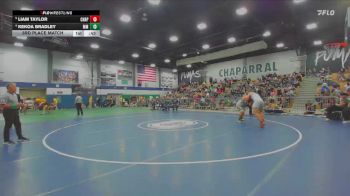 285 lbs 3rd Place Match - Liam Taylor, Chaparral vs Kekoa Bradley, Murrieta Mesa