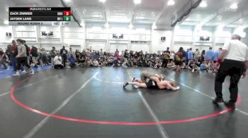 140 lbs Round Robin 3 - Zack Zimmer, Ohio Gold-MS vs Jayden Lang, WV Lunatics-MS