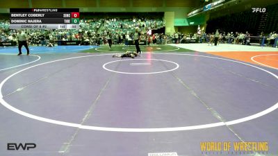 46 lbs Consi Of 8 #2 - Bentley Coberly, Salem Elite Mat Club vs Dominic Najera, THRESHOLD WRESTLING CLUB