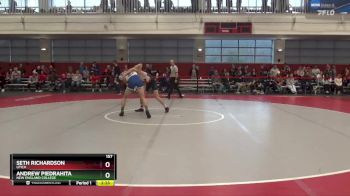 157 lbs Cons. Round 3 - Andrew Piedrahita, New England College vs Seth Richardson, Utica