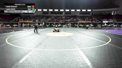 125 lbs Consi Of 16 #2 - John Dooley, Monmouth vs Jake Stetz, Slippery Rock