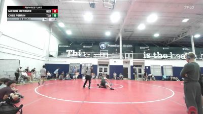 122 lbs Rr Rnd 5 - Mason Messner, Mosers Mat Club - HSCB vs Cole Perrin, Team 302 - HSCB